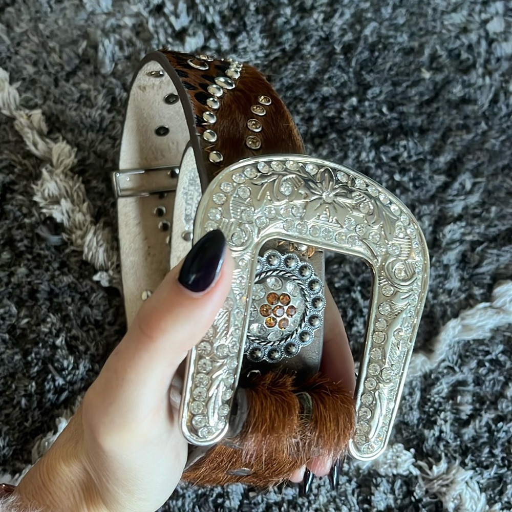 Rhinestone Belt